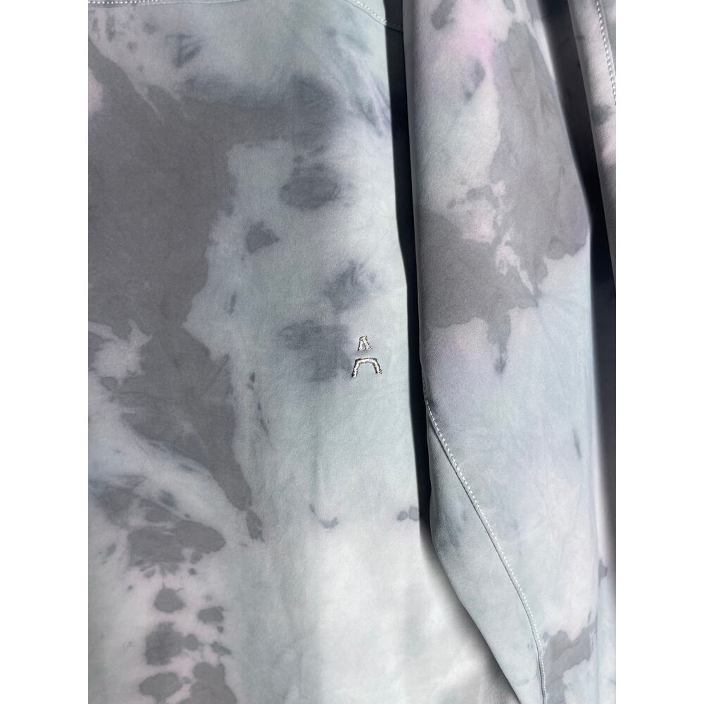 Aday Something Borrowing Shirt Snap Front Tie Dye… - image 6